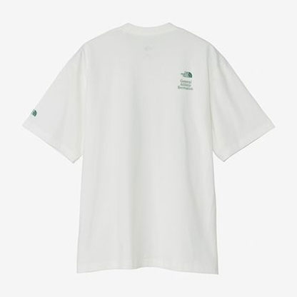 ザ・ノース・フェイス THE NORTH FACE GARタイポグラフィックホワイトショートスリーブティー(ユニセックス)NT32666