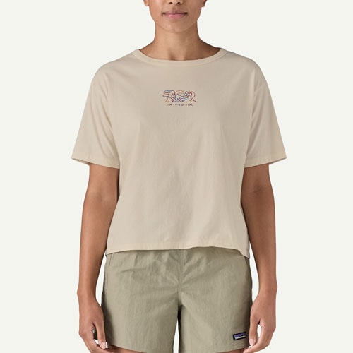 パタゴニア Patagonia ウィメンズ・ミューチュアリズム・イージーカット・オーガニック・Tシャツ(レディース)37802