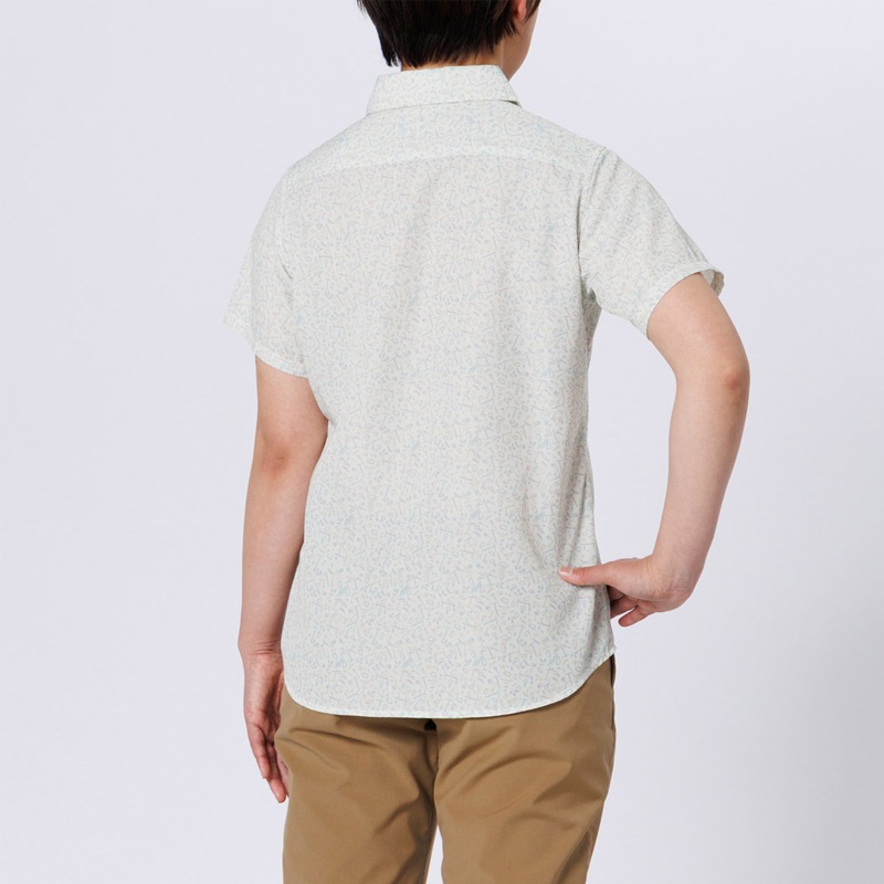 モンベル　mont-bell WIC.ライト プリント ショートスリーブシャツ Women's　1114831