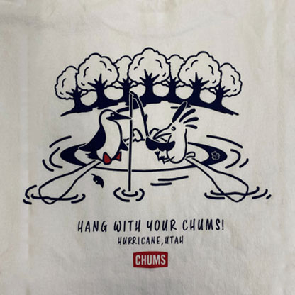 CHUMS チャムス グリーンハウス別注 GREEN HOUSE Playing intheWaterT　CH01-2805