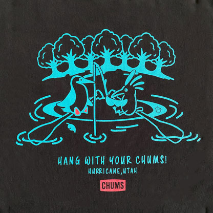CHUMS チャムス グリーンハウス別注 GREEN HOUSE Playing intheWaterT　CH01-2805