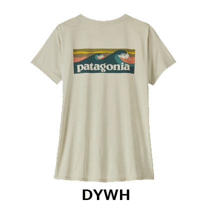 パタゴニア Patagonia ウィメンズ・キャプリーン・クール・デイリー・シャツ（ボードショーツ・ロゴ）45489