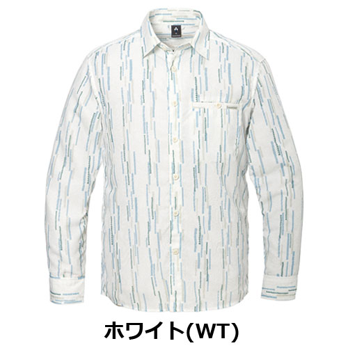 モンベル mont-bell WIC.ライト プリント ロングスリーブシャツ Men's
