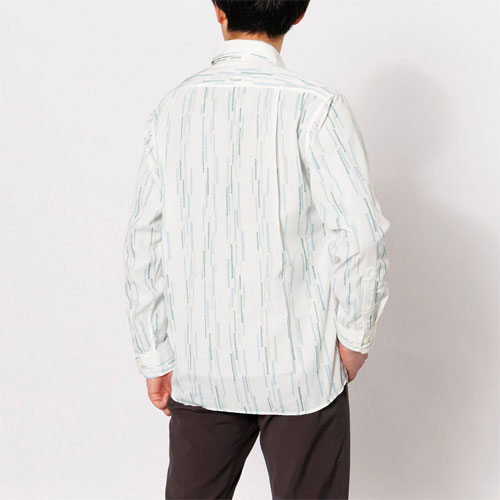 モンベル mont-bell WIC.ライト プリント ロングスリーブシャツ Men's