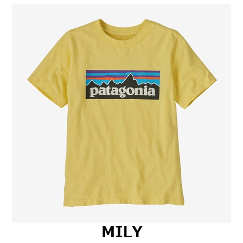 パタゴニア Patagonia キッズ・P-6 ロゴ・Tシャツ  62148