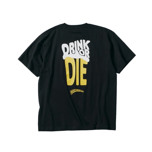 DRINK OR DIE T-Shirt ドリンクオアダイ Tシャツ HF-TSH-GOG-W HILLS FIELD ヒルズフィールド