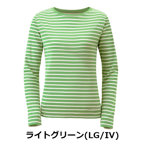 WIC.ボーダー ロングスリーブT Women's（レディース） モンベル mont-bell 1114544