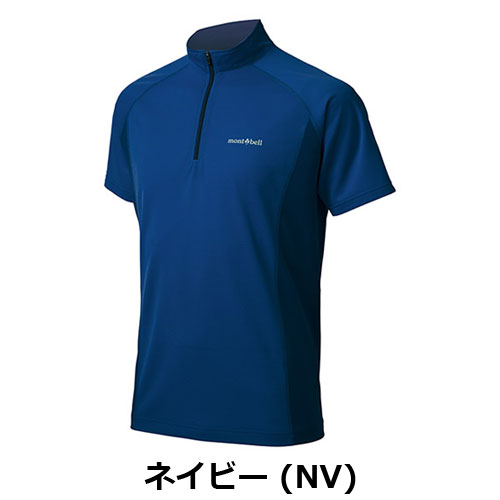 トップス Sefr mate short sleeve モンベル mont-bell クール ショートスリーブジップシャツ Men's