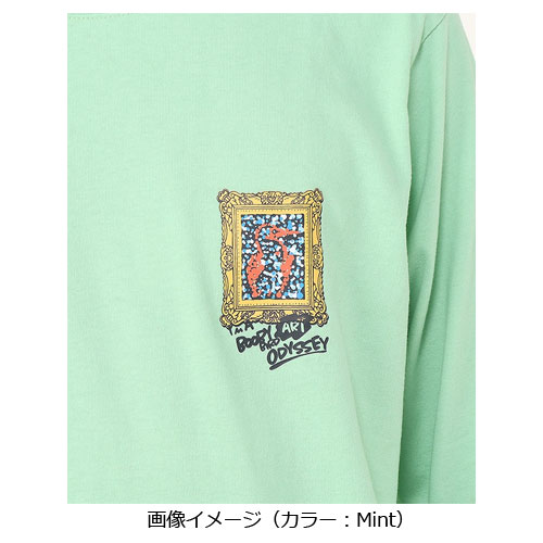 チャムス CHUMS アートブービーブラッシュドロングスリーブTシャツ　CH01-2664