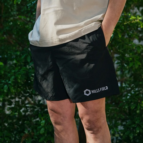 HILLS FIELD LOGO NYLON SHORT PANTS ロゴナイロンショートパンツ HF-SHP-NYN-W HILLS FIELD ヒルズフィールド