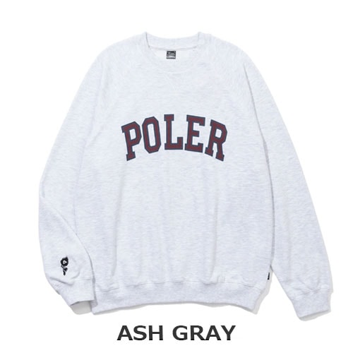 ポーラー POLeR　COLLEGE RAGLAN CREW　253MCV0036