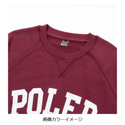 ポーラー POLeR　COLLEGE RAGLAN CREW　253MCV0036
