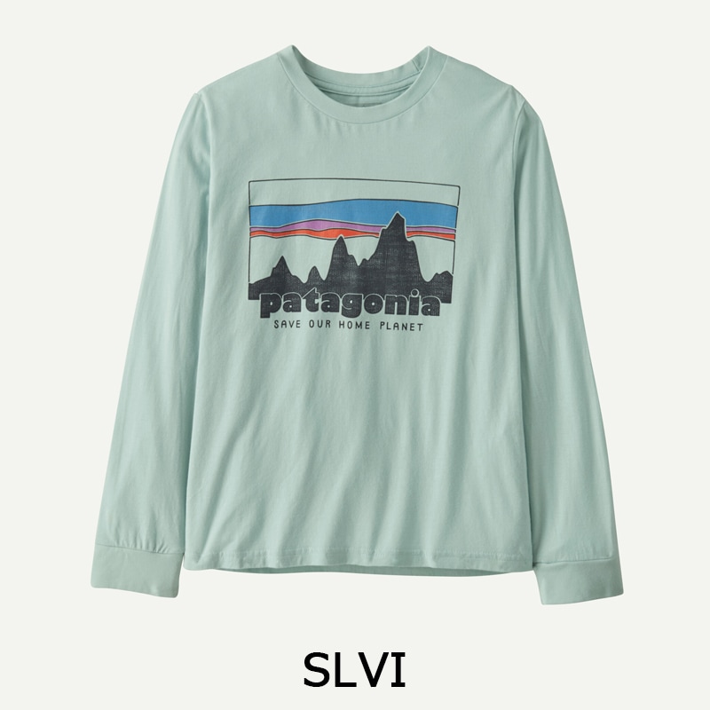 パタゴニア Patagonia キッズ・ロングスリーブ・グラフィック・Tシャツ 62274