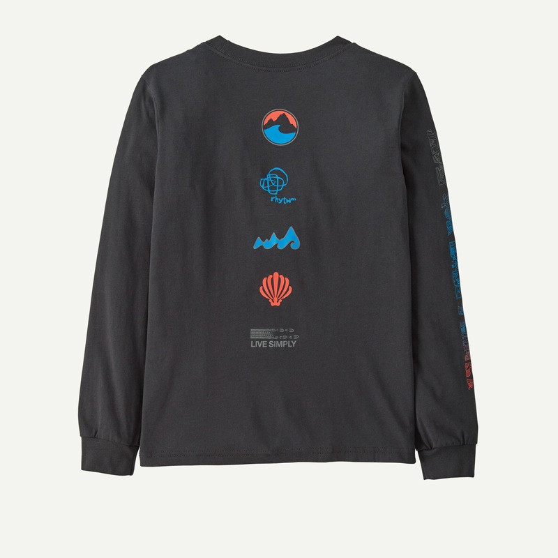 パタゴニア Patagonia キッズ・ロングスリーブ・グラフィック・Tシャツ 62274