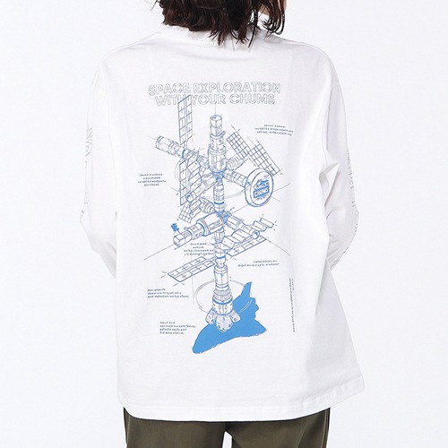 CHUMS チャムス スペースドックロングスリーブTシャツ CH01-2700