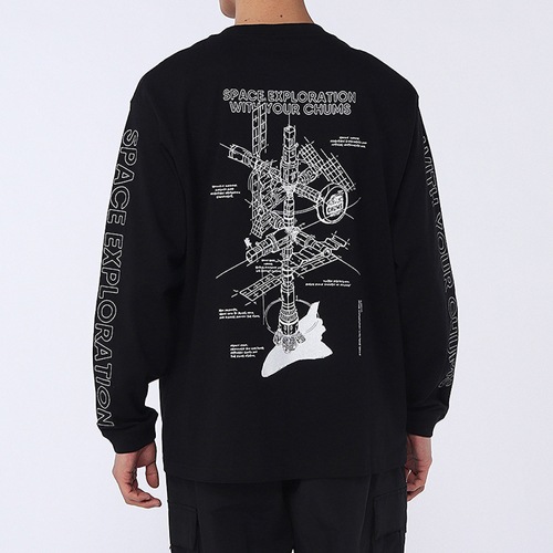 CHUMS チャムス スペースドックロングスリーブTシャツ CH01-2700
