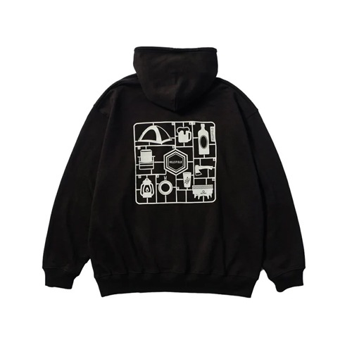 FIELD IN PARTS HOODIE フーディ HF-PARTS-HOODIE HILLS FIELD ヒルズフィールド