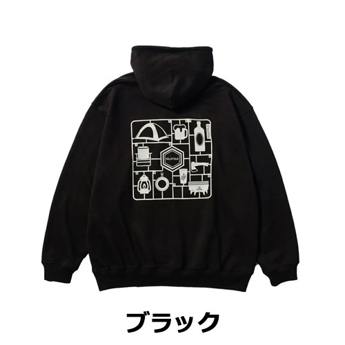 FIELD IN PARTS HOODIE フーディ HF-PARTS-HOODIE HILLS FIELD ヒルズフィールド