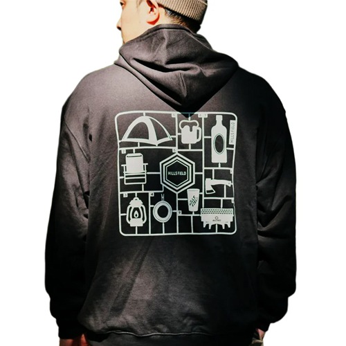 FIELD IN PARTS HOODIE フーディ HF-PARTS-HOODIE HILLS FIELD ヒルズフィールド