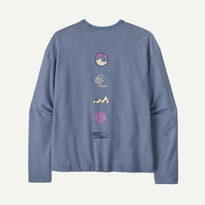 パタゴニア Patagonia ウィメンズ・ライトウェイト・ロング・ウェイ・ラウンド・ワイルドライズ・クルー 39722