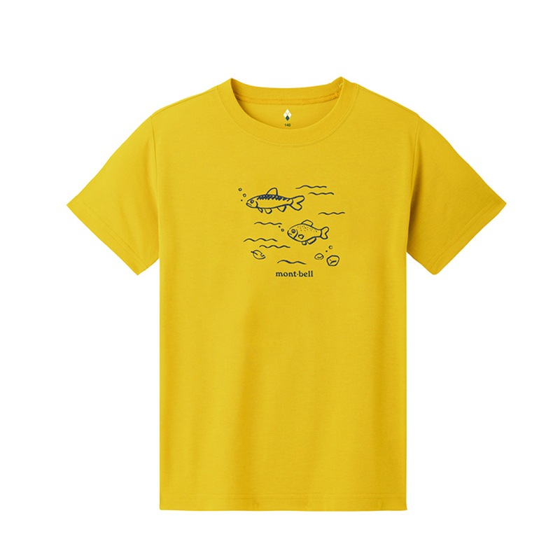 モンベル mont-bell コットンT Kid's さかな 130-160 2104877