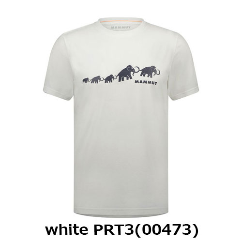 マムート MAMMUT QD ロゴ プリント Tシャツ アジアンフィット（メンズ）1017-02012