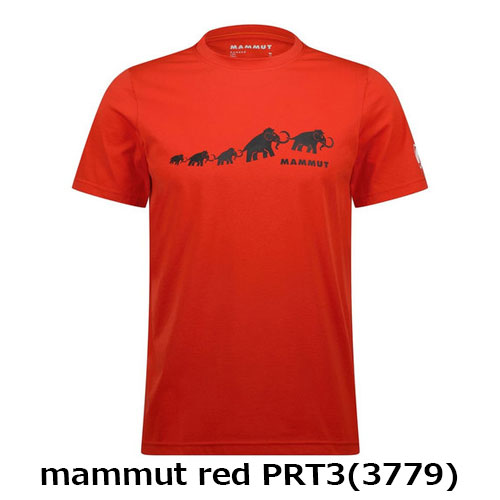 マムート MAMMUT QD ロゴ プリント Tシャツ アジアンフィット（メンズ）1017-02012