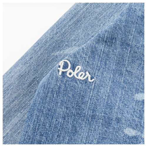 ポーラー POLeR　SHAWL COLLAR DENIM JACKET　253MCV0026