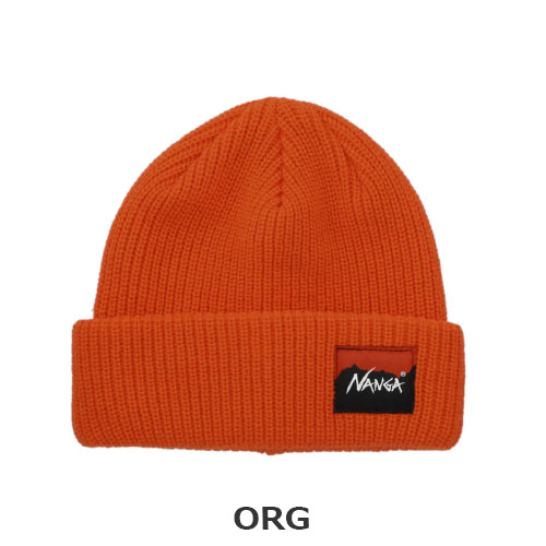 ナンガ NANGA ボックスロゴ バルキービーニー　N2532-3C059A