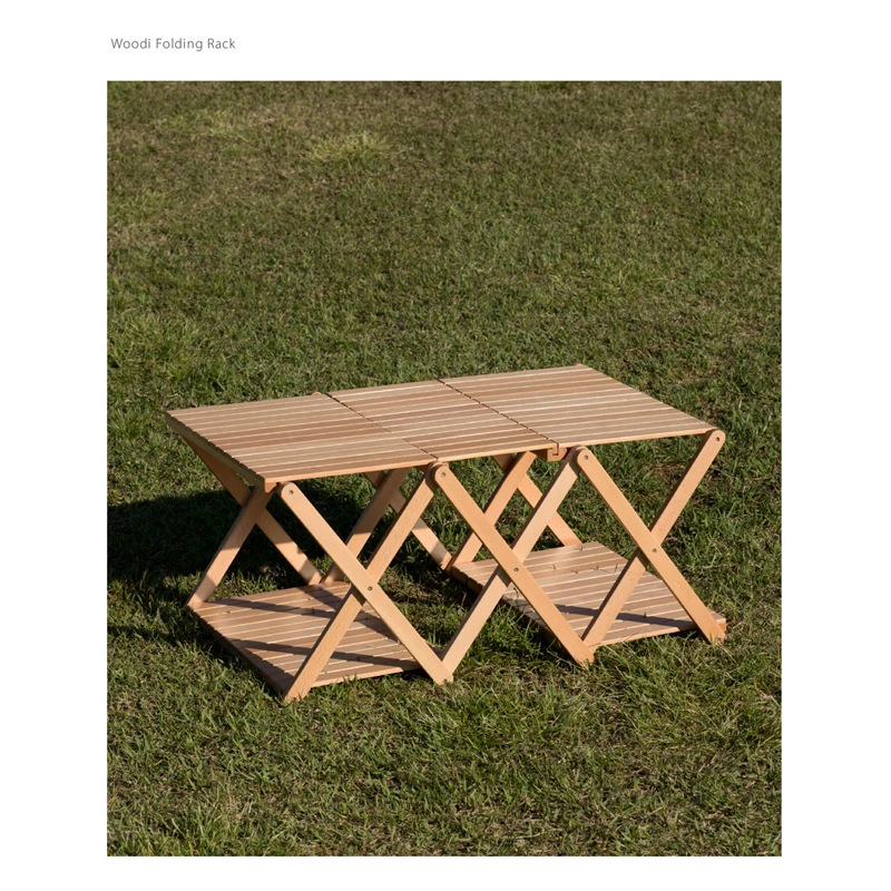 スモアS'more【Woodi Folding Rack / 2way 】ウッディフォールディング