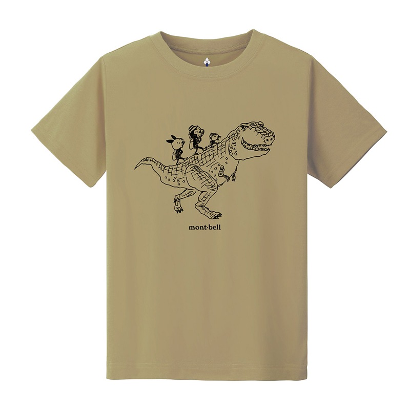 モンベル mont-bell WIC.T Kid's 恐竜と動物たち 130-160　1114860