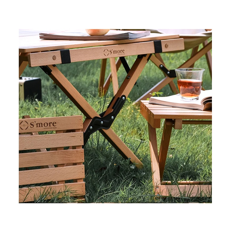 スモアS'more【 Woodi Folding Stool 】ウッディーフォールディングスツール SMOrsFS001abeg