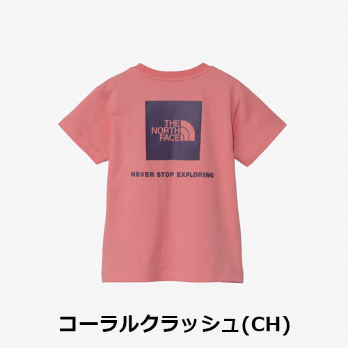 ショートスリーブバックスクエアロゴティー(キッズ/トドラー) ザ・ノース・フェイス THE NORTH FACE
