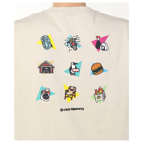 チャムス CHUMS かせきさいだぁ アラカルトT CH01-2555 | ウェア