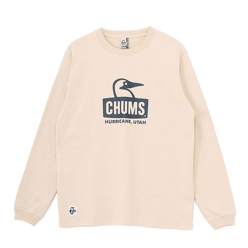 チャムス CHUMS ブービーフェイスブラッシュドロングスリーブTシャツ CH01-2667