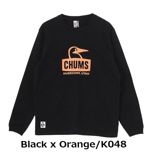 チャムス CHUMS ブービーフェイスブラッシュドロングスリーブTシャツ CH01-2667