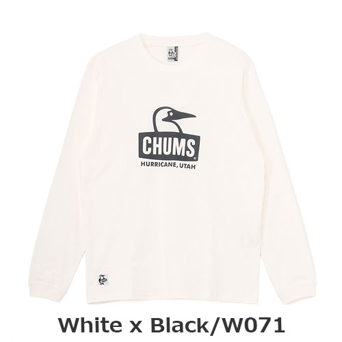 チャムス CHUMS ブービーフェイスブラッシュドロングスリーブTシャツ CH01-2667
