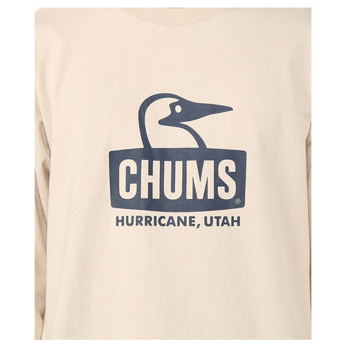 チャムス CHUMS ブービーフェイスブラッシュドロングスリーブTシャツ CH01-2667