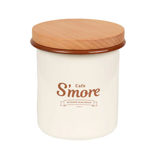 スモア S'more cafe s'more canister SmoEnmlacanister
