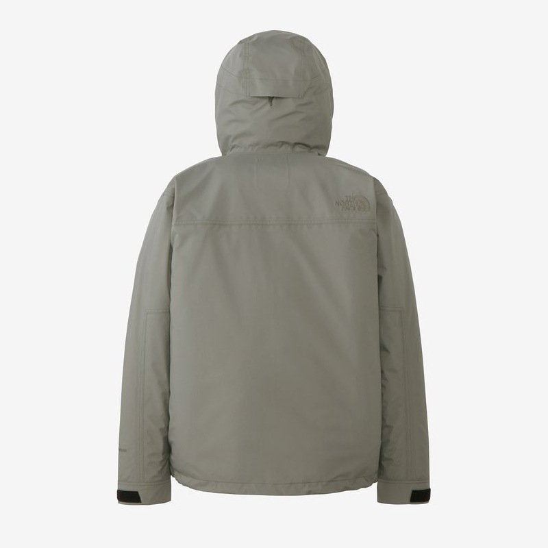 ノースフェイス　ダウン HYVENT カーキ×グリーン　メンズL 希少モデル ノースフェイス ダウン HYVENT カーキ×グリーン