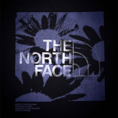 ショートスリーブ ES フラワーボックスロゴティー（メンズ）　ザ・ノース・フェイス THE NORTH FACE　