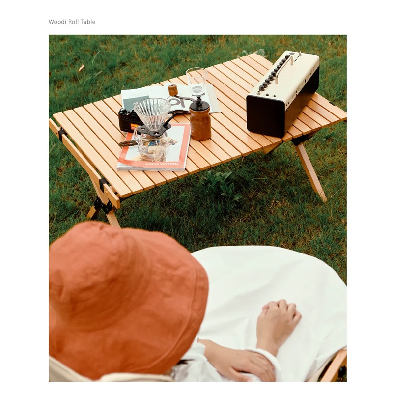 スモアS'more【 Woodi Roll Table M】ウッディロールテーブルM SMORSRT001A90BEG