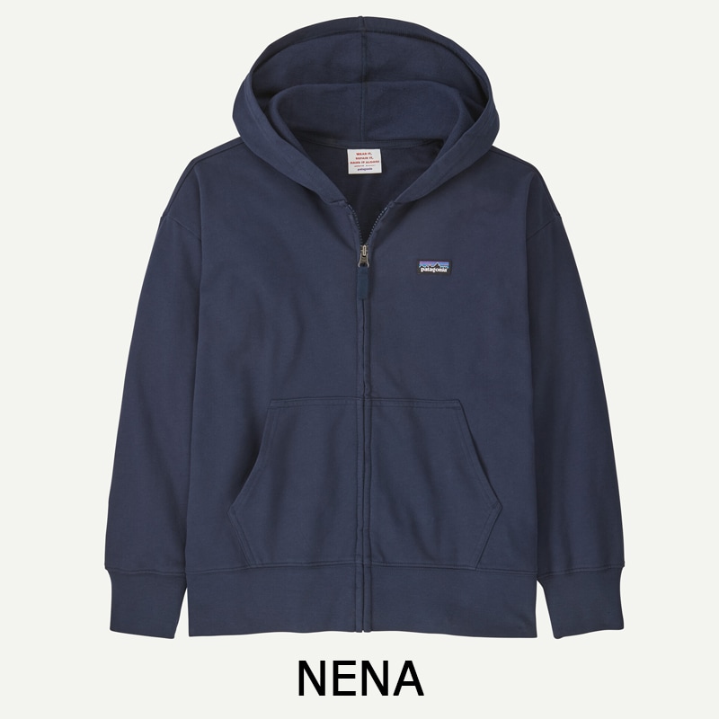 パタゴニア Patagonia キッズ・フルジップ・フーディ・スウェットシャツ　63040