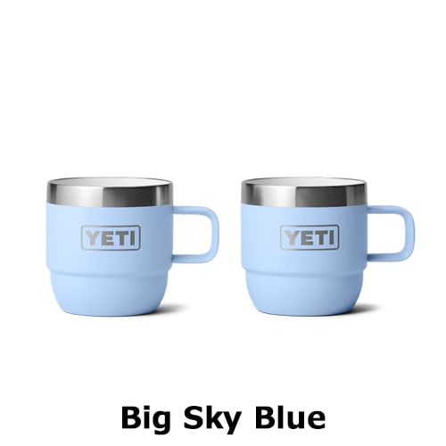 YETI ランブラー 6オンススタッカブルマグ2PK・マグ・エスプレッソマグ