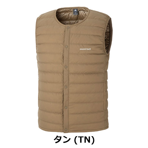 モンベル mont-bell スペリオダウン ラウンドネックベスト Men's(メンズ)1101670