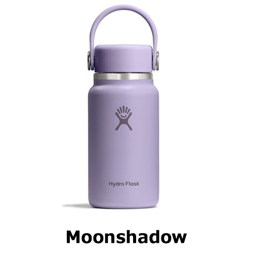 レア【Hydro Flask】Glimmer Blue Mini 限定色　海外 HydroFlask マイクロハイドロ リムーバブルストラップ 200ml 8902010