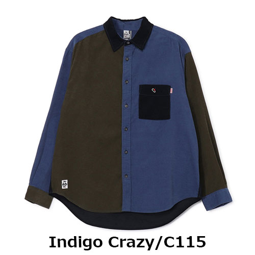 チャムス CHUMS コーデュロイシャツ CH02-1249