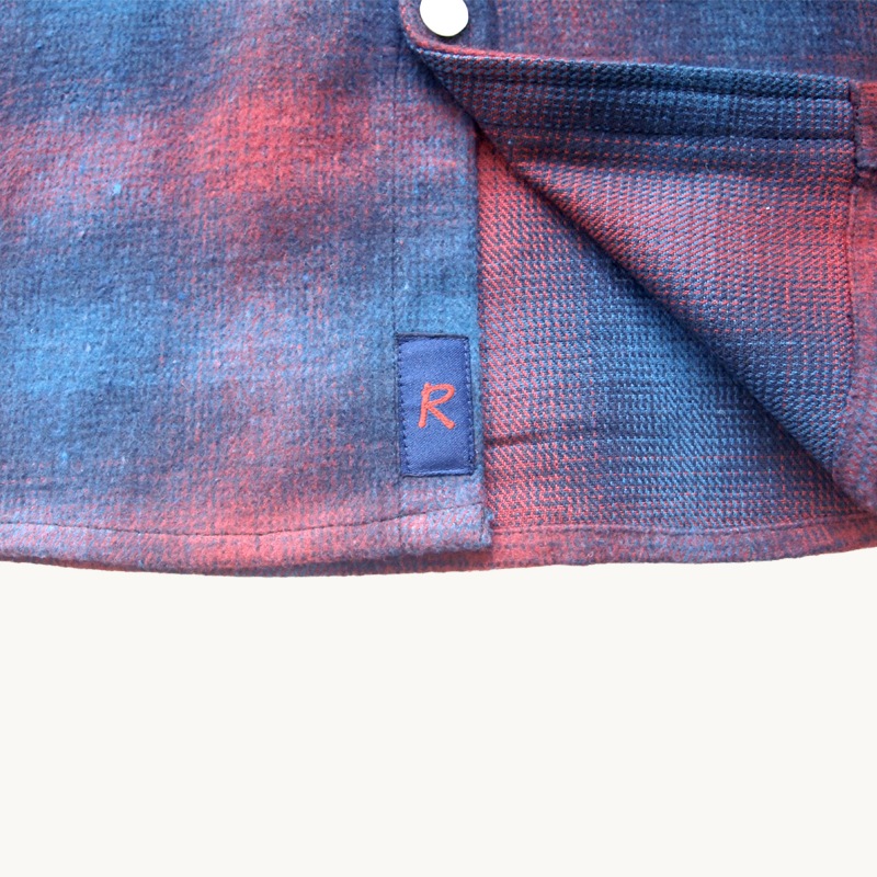 リトルライズ LITTLE RISE コットンチェックシャツ　LR-0031