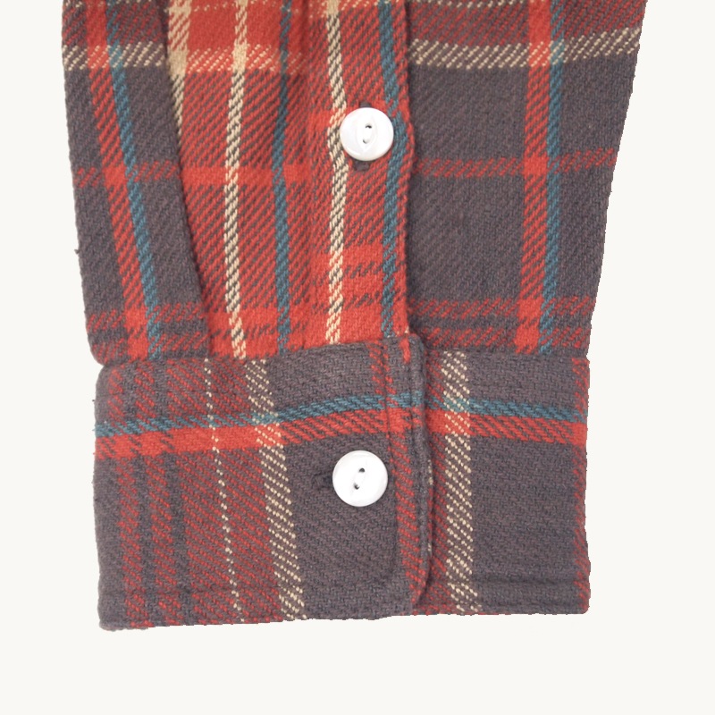 リトルライズ LITTLE RISE コットンチェックシャツ　LR-0031