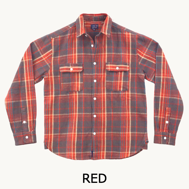 リトルライズ LITTLE RISE コットンチェックシャツ LR-0031 | ウェア